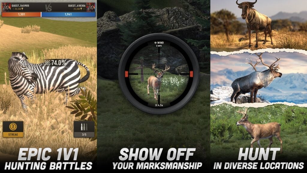 Ultimate Hunting၊ 3D Hunting Simulator၊ Android တွင် Soft Launches