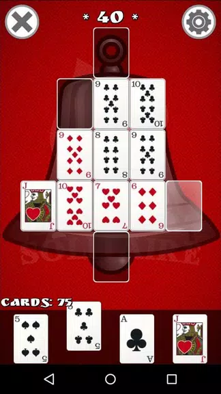 Shadow Solitaire ဖန်သားပြင်ဓာတ်ပုံ 2