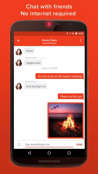 FireChat captura de pantalla 