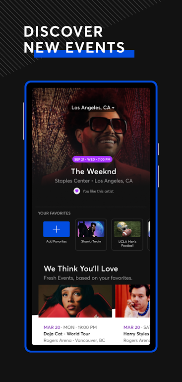 Ticketmaster ảnh chụp màn hình 2