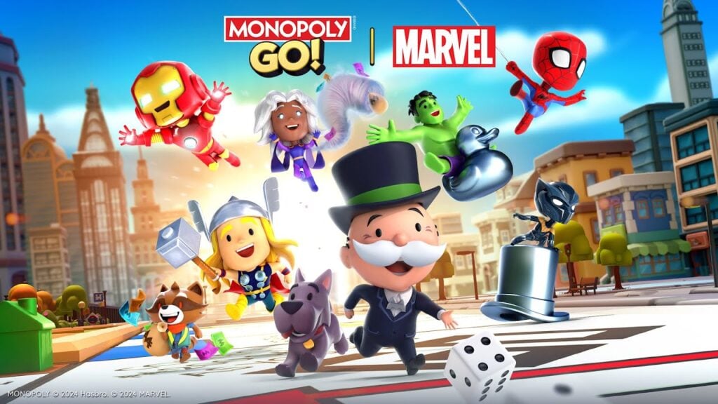 Marvels Monopoly geht mit Avengers-Rennen und X-Men-Tokens ins Multiversum