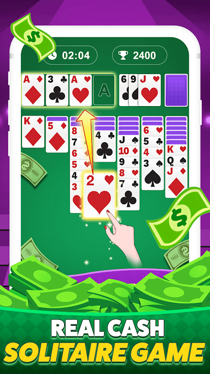Solitaire Clash-Win Cash应用截图第1张