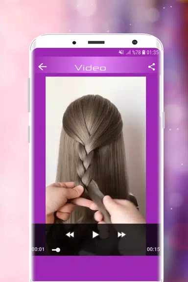 Hairstyles Step by Step Videos ဖန်သားပြင်ဓာတ်ပုံ 4