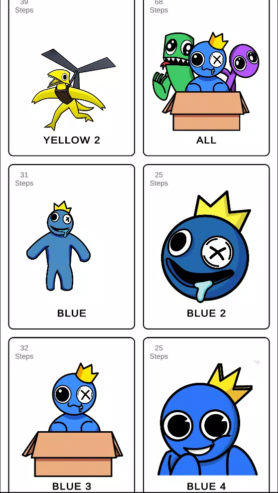 How To draw rainbov frien screenshot 4