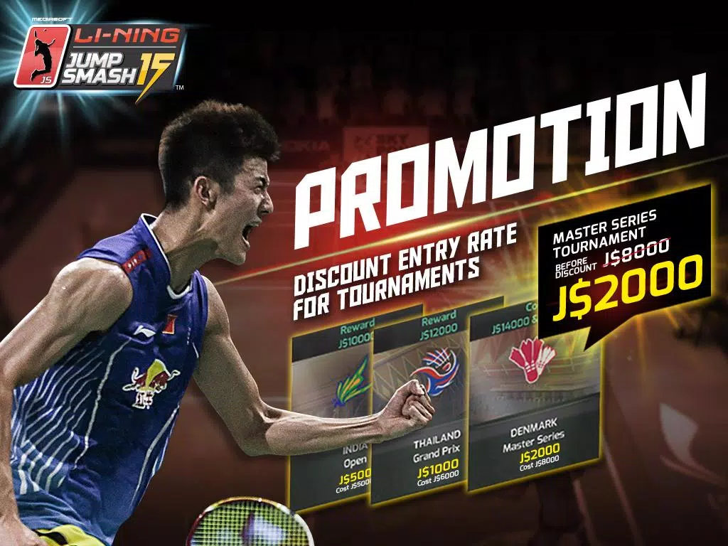 LiNing Jump Smash 15 Badminton screenshot 1