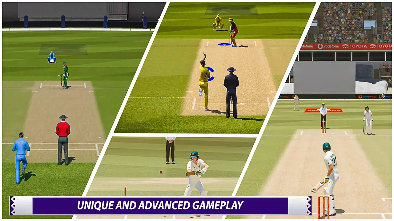 Cricket Games Real World Match captura de pantalla 