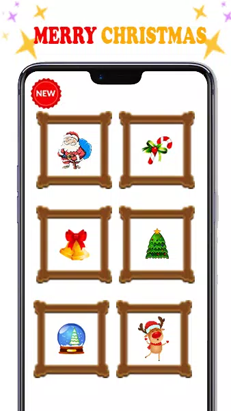 Christmas - Coloring by Number ảnh chụp màn hình 4