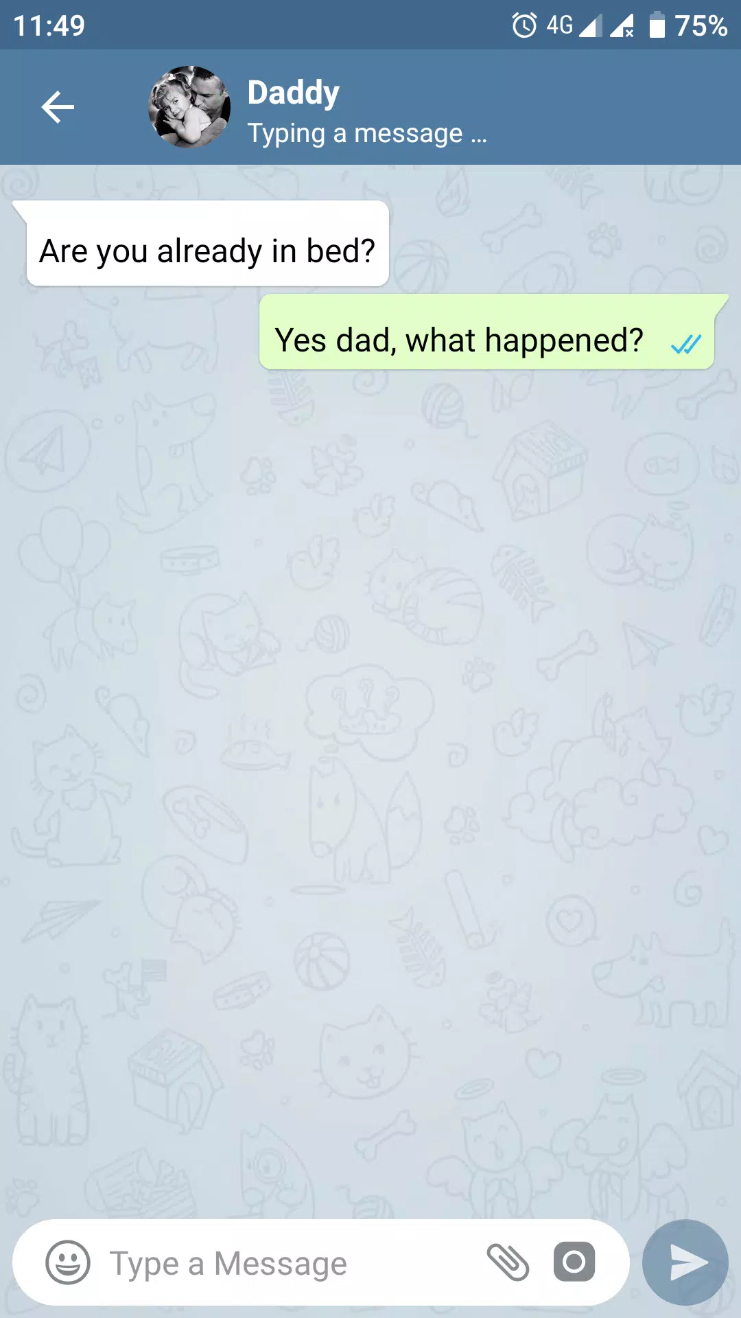 Screenshot Fake Chat Story Messenger 2