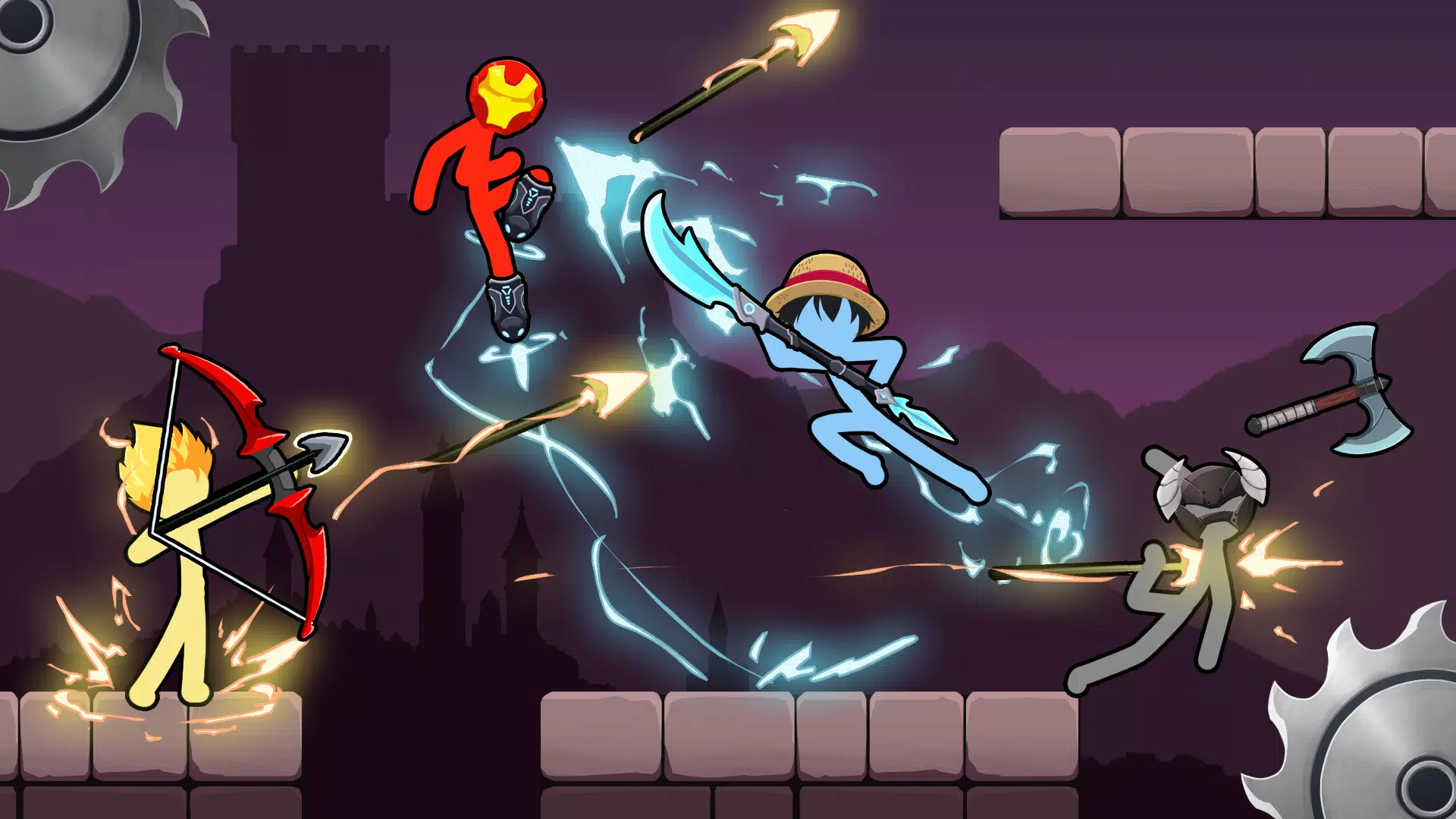 Stickman.IO: Weapon Master ekran görüntüsü 3