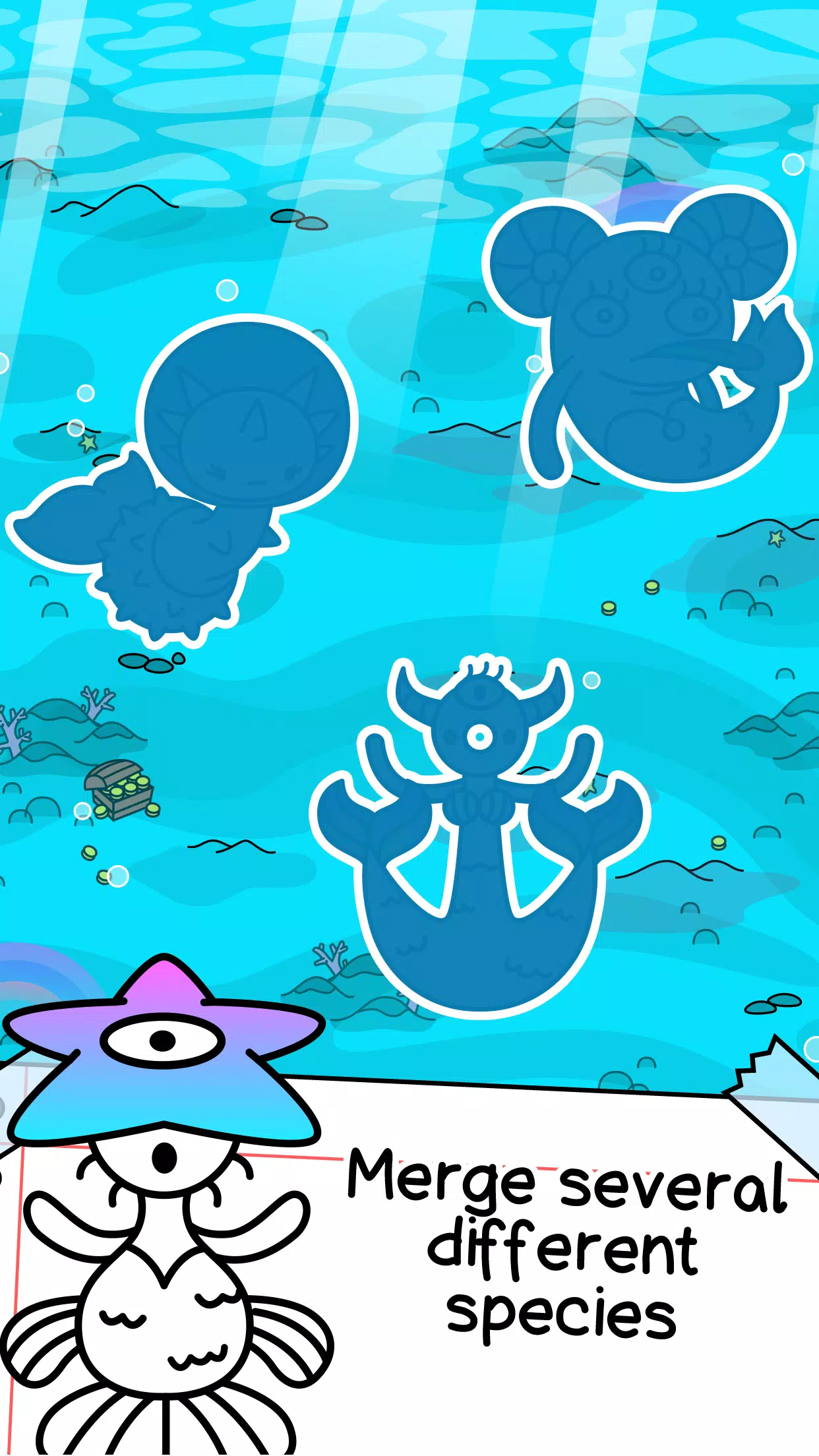 Mermaid Evolution: Merge Game Screenshot 3