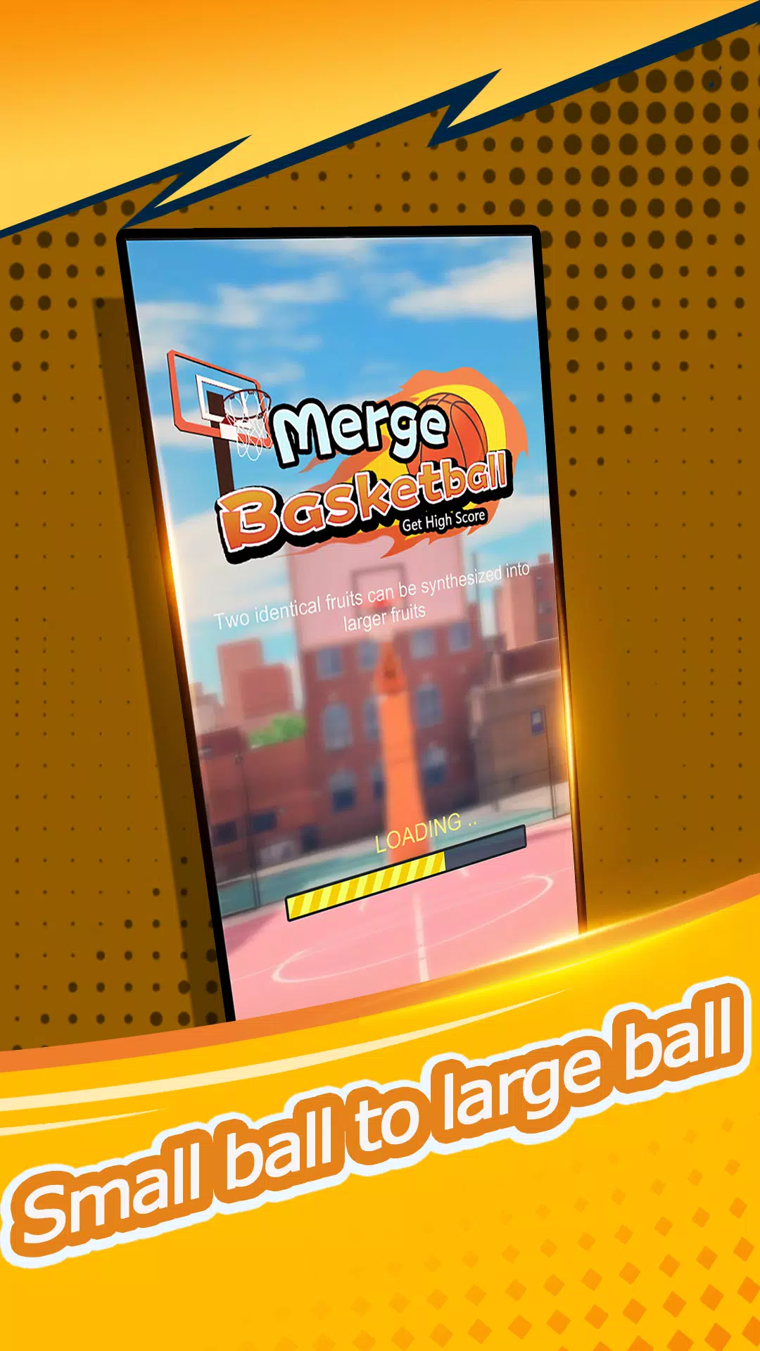 Merge Basketball:Get HighScore स्क्रीनशॉट 1