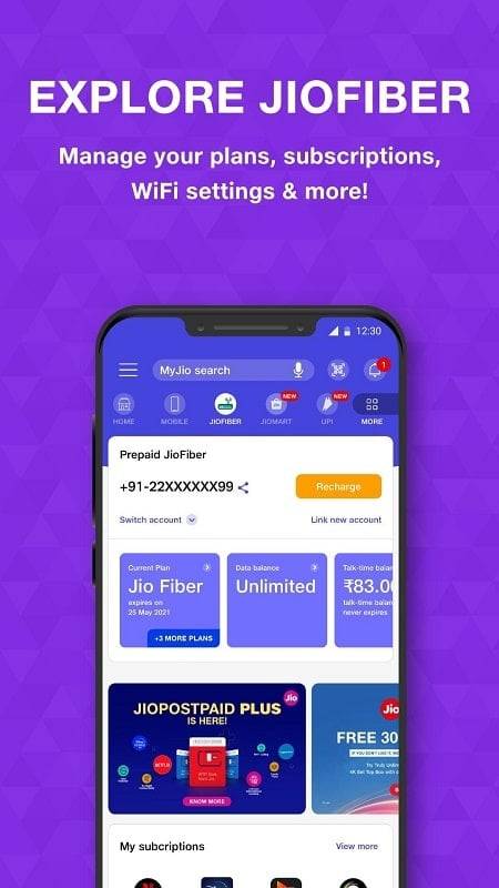 MyJio: For Everything Jio Screenshot 2