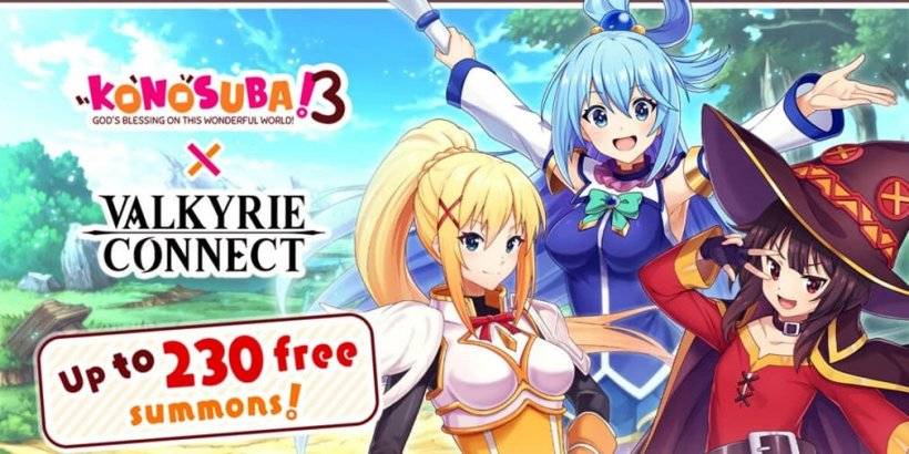 Valkyrie Connect X Konosuba：啟動了新的合作活動