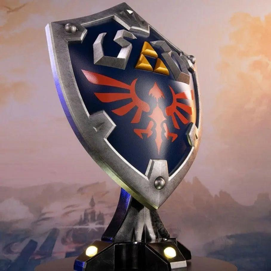 《塞爾達傳說》  - 野生Hylian Shield Collectors Edition的呼吸 - 雕像