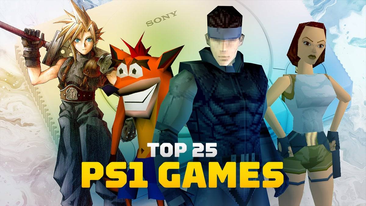 25 최고의 PS1 게임