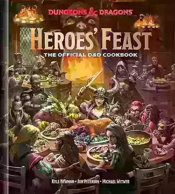 Mga Dungeon at Dragons Official Cookbook Cover