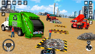 Trash Truck Games Simulator 3D zrzut ekranu 3