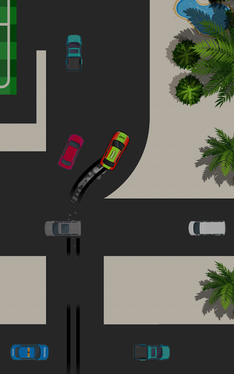 Idle Taxi: Driving Simulator ảnh chụp màn hình 4