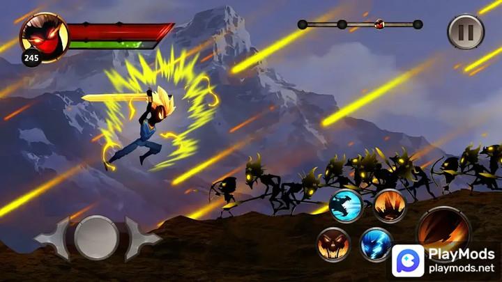 Stickman Legends: Shadow Fight Offline Sword Game ảnh chụp màn hình 4