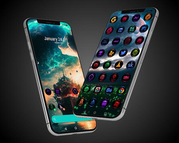 Galaxy Theme Screenshot 2