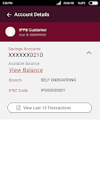 IPPB Mobile Banking экрана 3