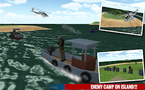 Police Boat Shooting Games 3D應用截圖第2張