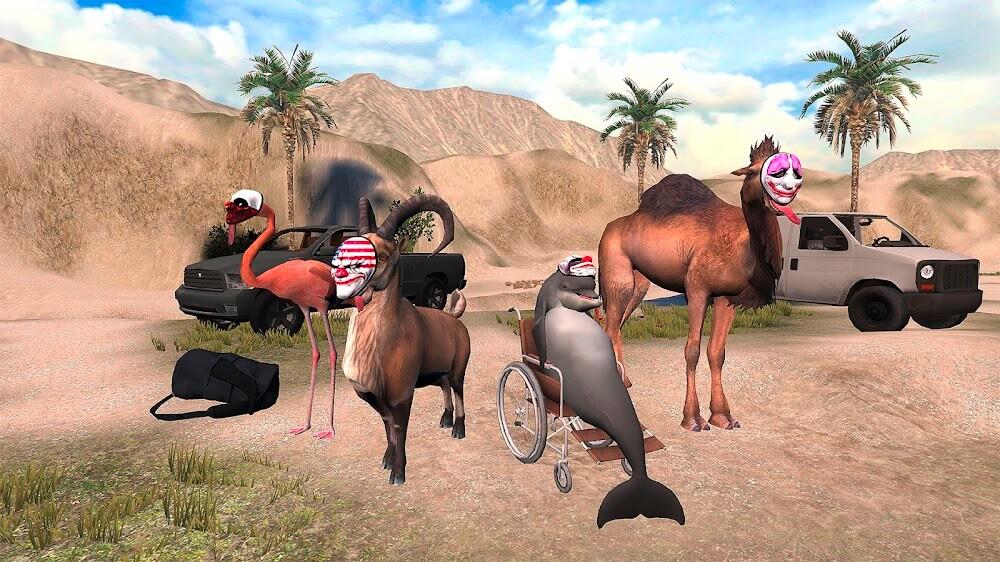 Goat Simulator Payday zrzut ekranu 1