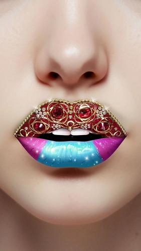 Lip Art Beauty DIY Makeup Game zrzut ekranu 4