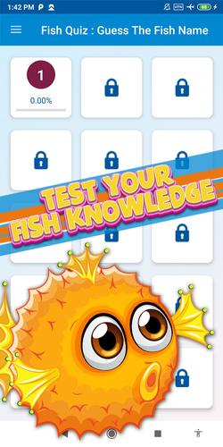 Screenshot fish quiz games 2