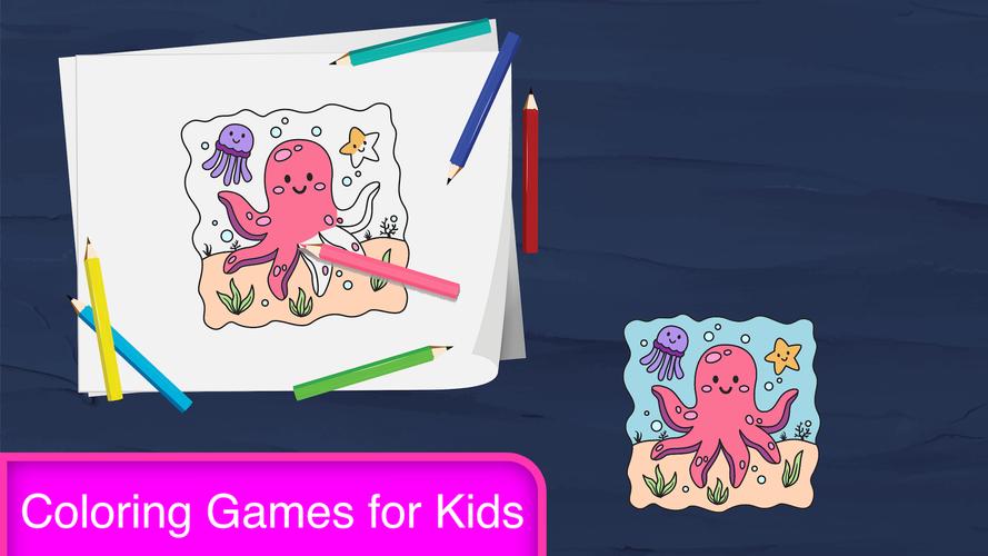 Coloring Games for Kids, Paint ekran görüntüsü 2