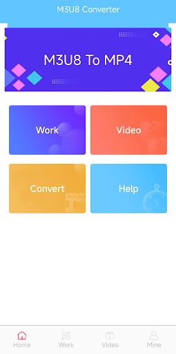 Video Converter - M3U8 to MP4 экрана 1