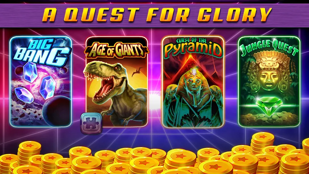 Mega Lucky Slots captura de pantalla 