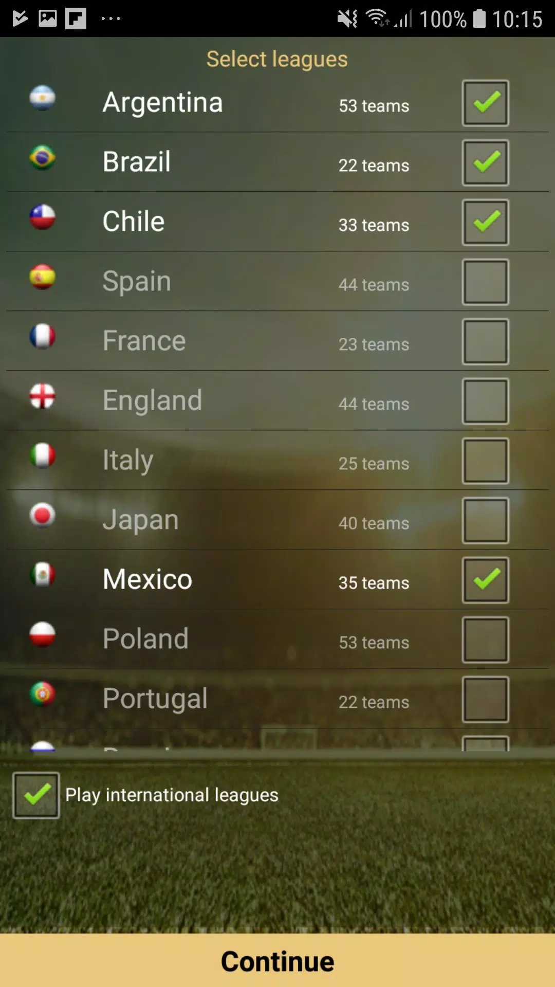Cyberfoot স্ক্রিনশট 1