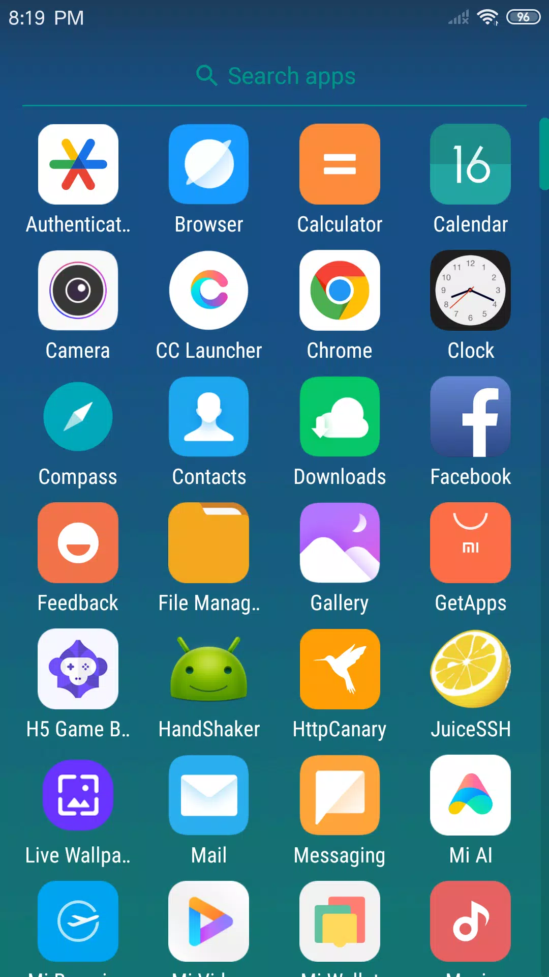 X Launcher Screenshot 3