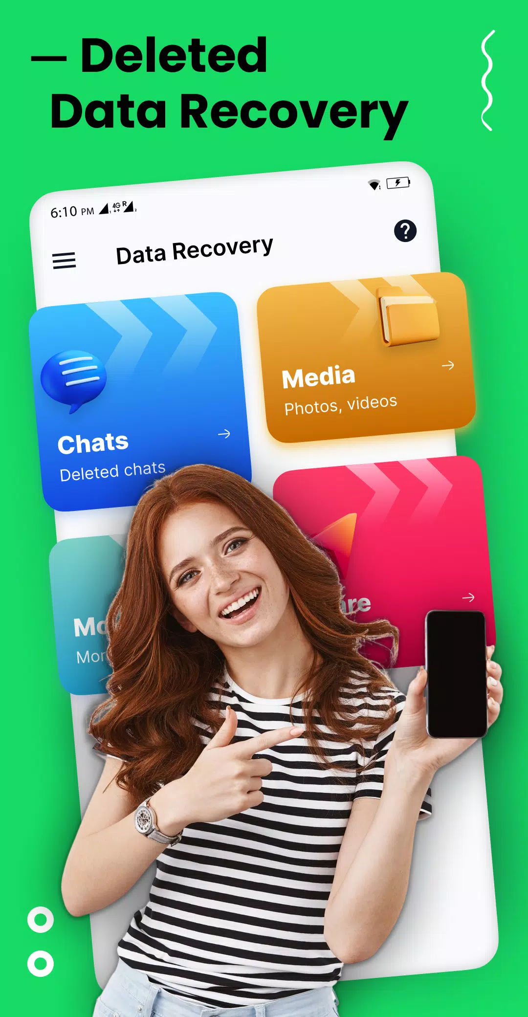 Delete Messages Recovery ảnh chụp màn hình 1