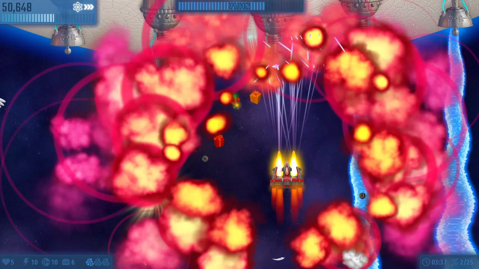 Screenshot Chicken Invaders Universe 2