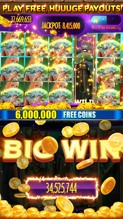 Chinese Opera Dynasty Free Vegas Slot Machine captura de pantalla 