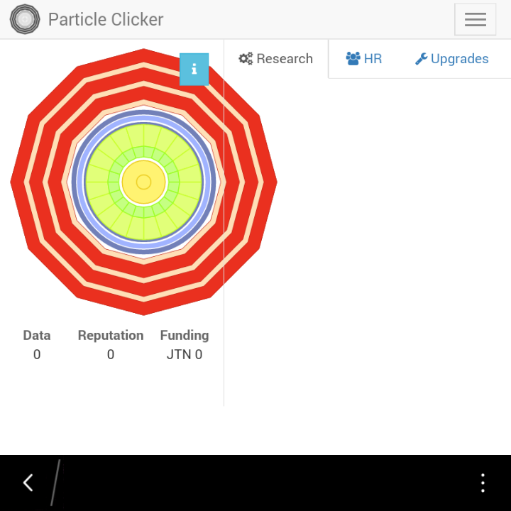 Particle Clicker экрана 1