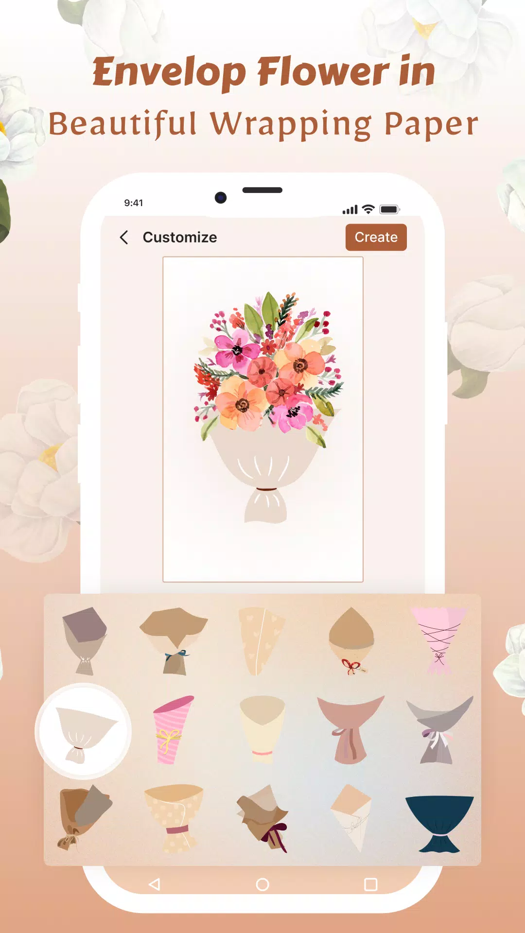 Flower Language Wallpaper DIY screenshot 2