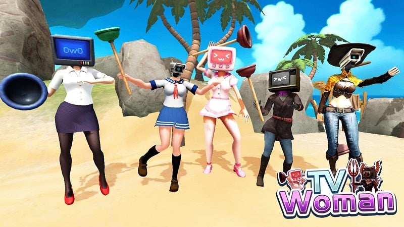 Screenshot Woman Warrior - Monster Battle 1