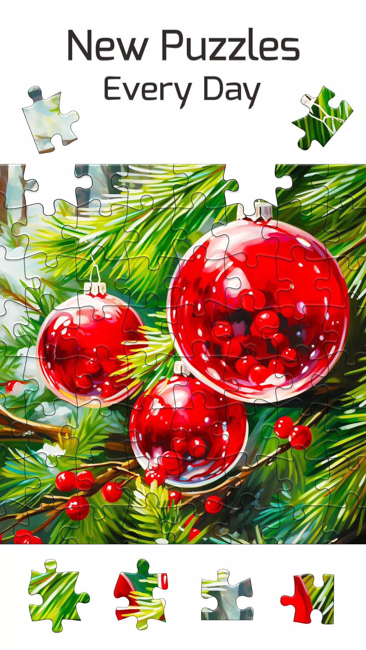 Christmas Jigsaw Puzzles ဖန်သားပြင်ဓာတ်ပုံ 3