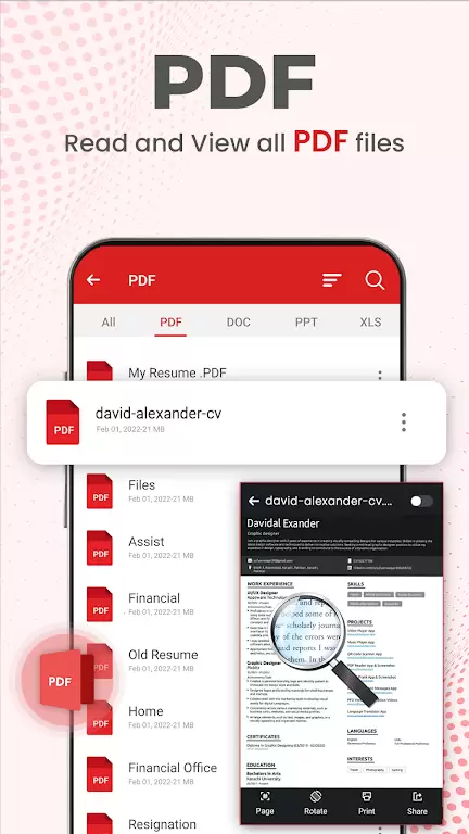 Document Reader PDF Reader应用截图第2张