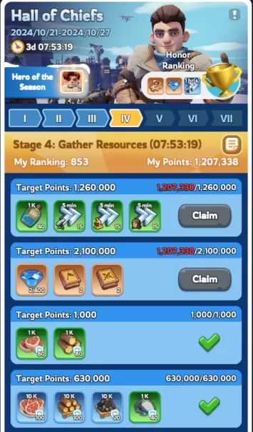 Guide stratégique du Whiteout Survival Hall of Chiefs