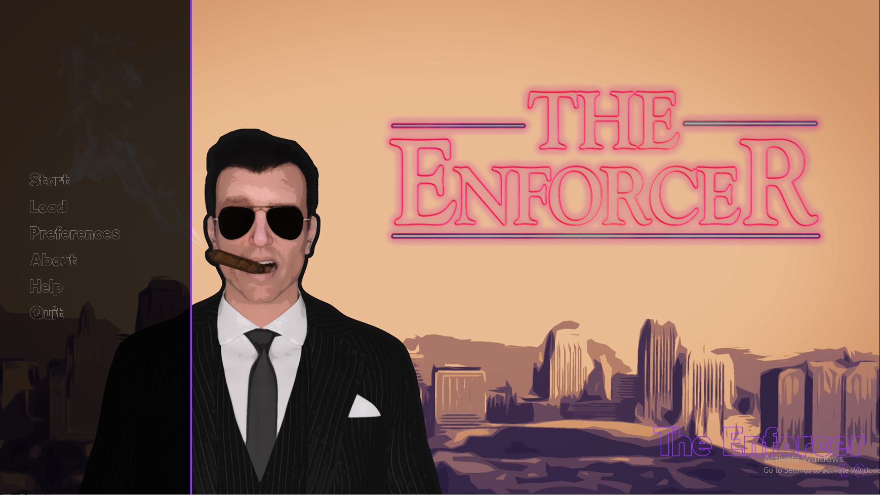 The Enforcer ဖန်သားပြင်ဓာတ်ပုံ 1