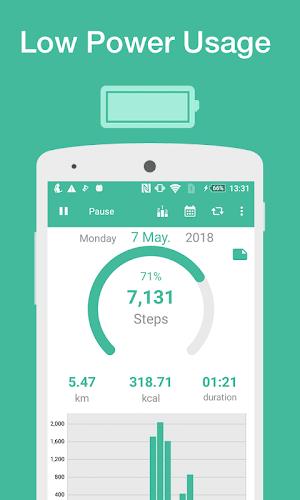 Pedometer - Step Counter Maipo ekran görüntüsü 4