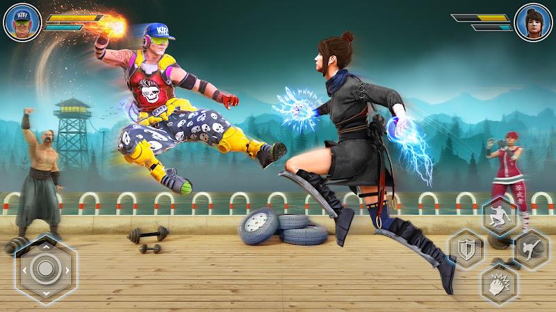 Fighting games: Karate Kung Fu ảnh chụp màn hình 1