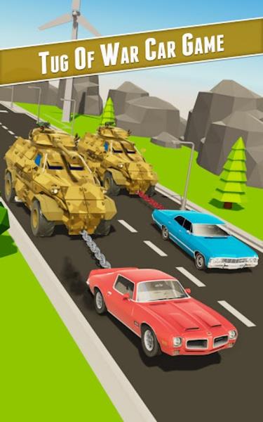 Crazy Car Towing Race 3D ảnh chụp màn hình 1