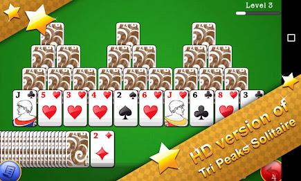 Classic Tri Peaks Solitaire ekran görüntüsü 1