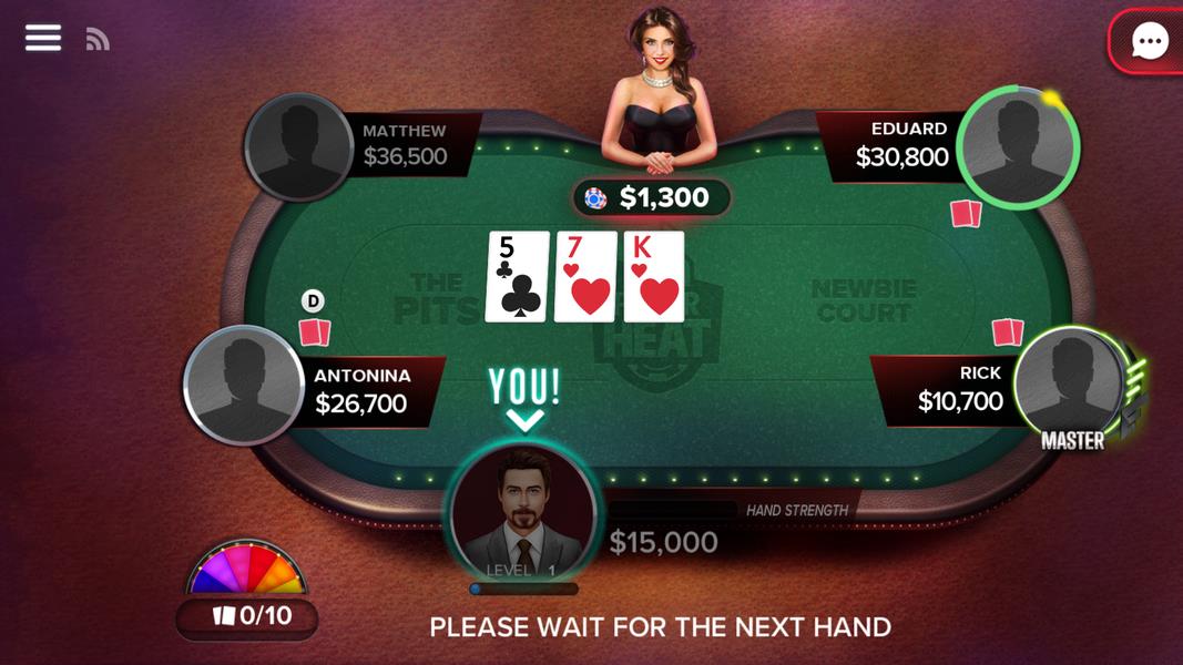 Poker Heat™: Texas Holdem Poker Captura de tela 3