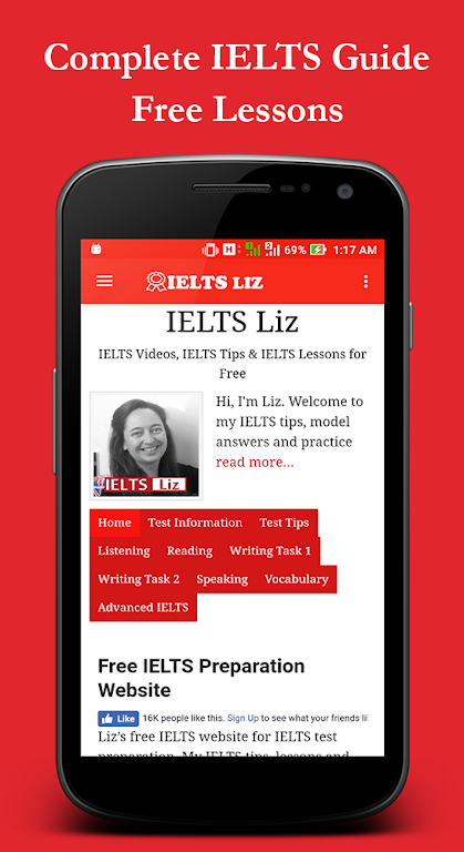 IELTS Liz captura de pantalla 